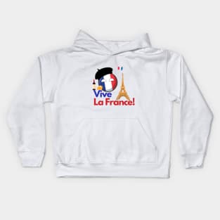 Vive la France! Kids Hoodie